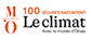 Logo "100 œuvres racontent le climat" Logo de l'opération du Musée d'Orsay, intitulée "100 œuvres racontent le climat"