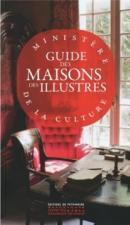 Couverture du Guide des maisons des Illustres : vue du bureau de Georges Clémenceau, dans sa résidence parisienne ; au 1er plan le label des maisons des Illustres