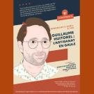 Affiche pour la conférence de Guillaume Huitorel