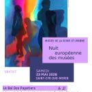 Affiche officielle de la Nuit européenne des Musées