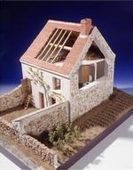 Maquette d’une maison de Cocherel