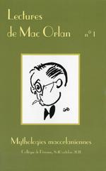 Couverture du livre "Lectures de Mac Orlan n°1", portrait de Mac Orlan par Gus Bofa