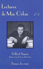 Couverture du livre "Lectures de Mac Orlan n°2", photo de Gilbert Sigaux par Descamps