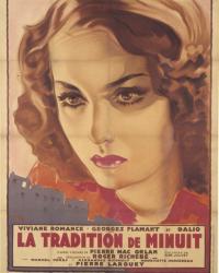 Affiche de La Tradition de Minuit de Roger Richebé (1939)