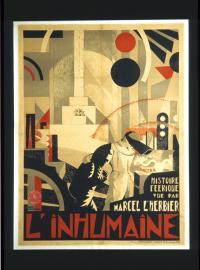 Affiche de L’inhumaine de Marcel L’Herbier