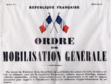 Ordre  de mobilisation générale