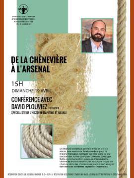 Affiche pour la conférence de David Plouviez