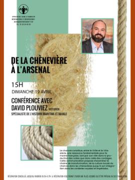 Affiche pour la conférence de David Plouviez
