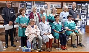 Photo couleur du projet de résidence artistique de la compagnie Soleil Sous La Pluie mené avec les Compagnons papetiers de Crèvecœur et du Marais et la Communauté de Communes des Deux Morin.
