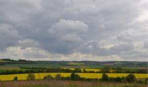 Paysage autour du village d'Ussy-sur-Marne