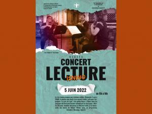 Affiche pour le concert du trio Isnino, le dimanche 5 juin au MDSM