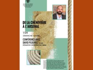 Affiche pour la conférence de David Plouviez