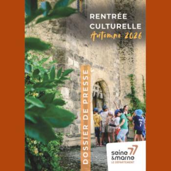 Première page du programme de la rentrée culturelle de l'automne 2026