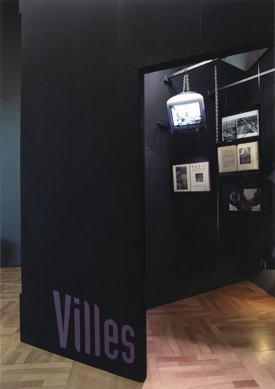 L'espace "Villes" dans l'exposition